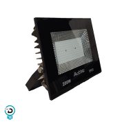 پرژکتور 200 وات SMD تابش پرژکتور 200 وات LED - SMD تابش که مشاهده می کنید با مدلF05 عرضه می شود.که دارای توان مصرفی 200 وات است، و بسیار کم مصرف محسوب می شود . تابش بالاترین تنوع را در زمینه پروژکتور در ایران دارد. این پروژکتور دارای قدرت نوردهی بسیار بالا و مصرف فوق العاده کم است. این پروژکتور پس از گذشت زمان و استفاده دچار اُفت نوری نمی شود. پروژکتور ال ای دی تابش از عمر بسیار طولانی بهره می برد و قابلیت نصب بسیار آسانی دارد . میزان نوردهی این محصول 18000 لومن اندازه گیری شده است . می توان پروژکتورهای تابش را جایگزین مناسبی برای لامپ های خیاری و مدادی پرمصرف قدیمی قرار داد. طول عمر این پروژکتور 25000 ساعت بوده و زاویه نوردهی آن 120 درجه است. امروزه بیشترین توجه مصرف کنندگان خانگی و صنعتی به نوردهی و عمر بالای محصول و مصرف پایین آن است. این پروژکتور دارای مقاومت بالایی در برابر گرما، سرما، گرد و غبار، برف و باران و ضربه است. مصرف انرژی پروژکتور های ال ای دی تابش در ردیف A⁺ قرار دارد. از مهم ترین مشخصات محصولات تابش می توان به طول عمر بالا و صرفه جویی در مصرف برق و پائین بودن هزینه برق با به روزترین فناوری اشاره کرد. تابش در حال حاضر توانسته توانایی خود را در عرضه و فروش پروژکتورهای متنوع و با کیفیت در سطح ایران و بازار اثبات کند. یکی از مباحث مهم در روشنایی و نورپردازی مسئله درجه حفاظت IP و مقاومت منبع نور اعم از پروژکتور و چراغ در برابر نفوذ گرد وغبار, سیالات, حشرات, بخار, گاز و غیره  است. پرژکتور اس ام دی 200 وات تابش دارای درجه حفاظت IP66 می باشد.