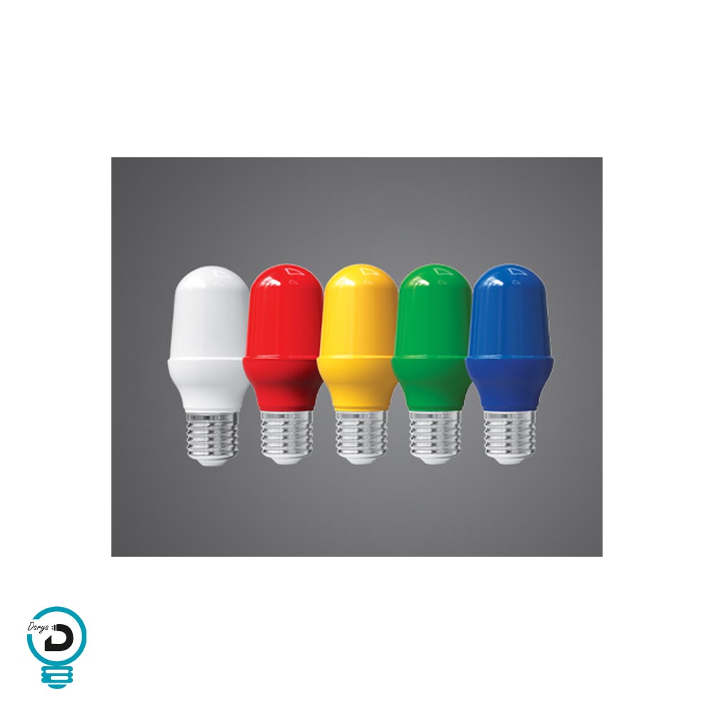 .لامپ LED بلوطی هفت رنگ لامپ ال ای دی بلوطی هفت رنگ پارس شعاع توس با توان 1 وات به دلیل شکل ظاهری آن به این نام معروف است و در داخل حبابی شبیه بلوط قرار گرفته است. همچنین سایت دریا لامپ انواع لامپ led را در اختیار مشتریان خود قرار می دهد . یکی از ویژگی های خوب این محصول روشنایی طول عمر بالای آن است به طوری که حدود 30000 ساعت دوام می آورد. لامپ دارای مصرف انرژی کم؛ نوردهی با کیفیت و قوی؛ مقاومت در برابر ضربه و لرزش؛ طول عمر بالا و تنوع طیف رنگ نور می باشد. این لامپ با رنگ بدنه سفید؛ سرپیچ E27؛ ابعاد 102*45 میلی متر؛ زاویه تابش 120 درجه؛ فرکانس 50/60Hz؛ جنس بدنه کانداکتیو پلاستیک و شاخص نمود رنگ Ra>80 تولید شده است. همچنین در محصول تراشه های led پشت نور چیده شده اند. قیمت خرید لامپ ال ای دی بلوطی هفت رنگ پارس شعاع توس قیمت خرید لامپ ال ای دی بلوطی هفت رنگ پارس شعاع توس بسیار م.قرون به صرفه است. در دسته بندی سیم و کابل میتوانید قیمت کابل نسوز را مشاهده نمایید. لامپ برای روشنایی معابر .و خیابان؛ روشنایی بزگراه و جاده شهری؛ محوطه بیرونی مانند: پارک؛ باغ؛ زمین ورزشی و غیره؛ روشنایی اماکن تجاری و. منازل قابل استفاده می باشد. شرکت پارس شعاع توس یکی از تولیدکنندگان پیشرو در صنعت روشنایی و الکترونیک ایران می باشد.  لامپ های ال ای دی این شرکت .با کیفیت خوب و بر اساس آخرین تکنولوژی ها ساخته شده اند. محصولات پارس شعاع توس دارای طول عمر بالا و گارانتی دو ساله می باشد.