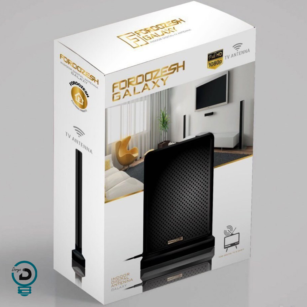 آنتن رومیزی گلکسی ۳ متری | دریافت پایدار سیگنال دیجیتال با طراحی شیک و کارآمد